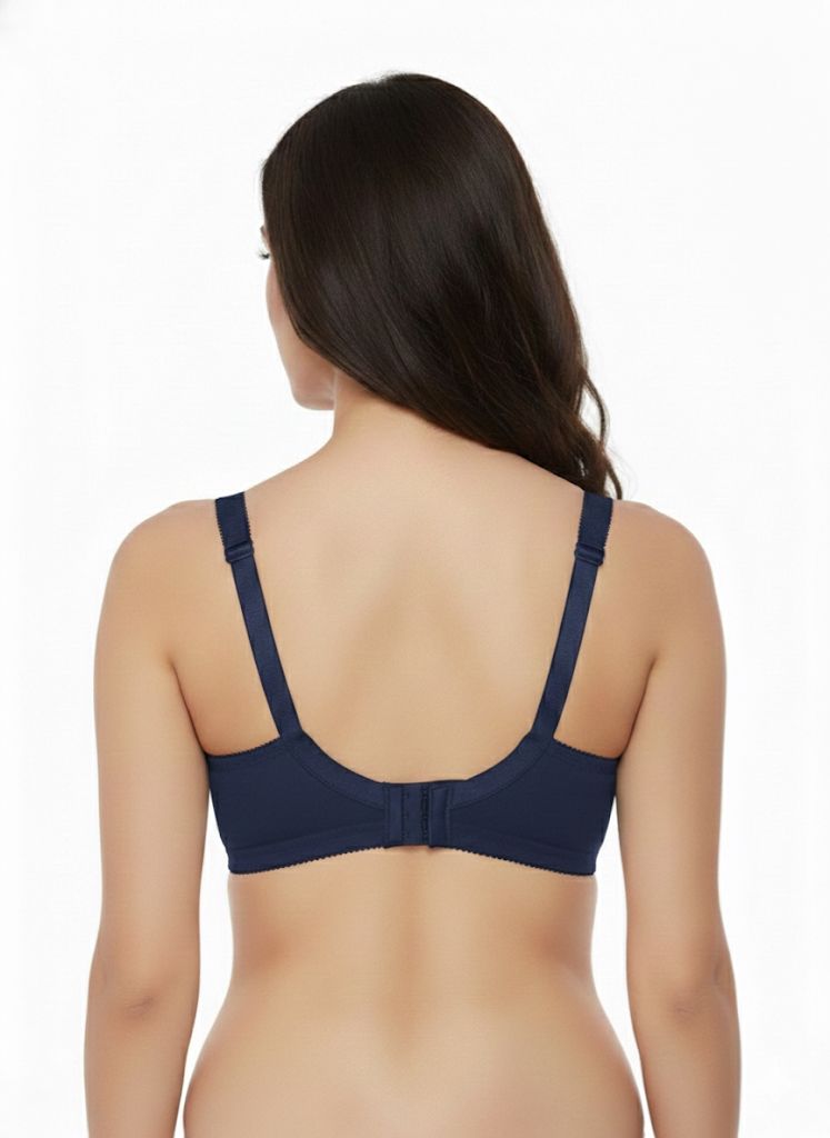 Women’s X-Over Cross Cotton Bra – Soft Support | B-Cup - Image 6