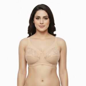 Women’s Half-Net Jersey Bra – Soft, Stylish & Comfortable | B-Cup