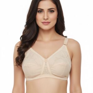 Women’s X-Over Cross Cotton Bra – Soft Support | B-Cup