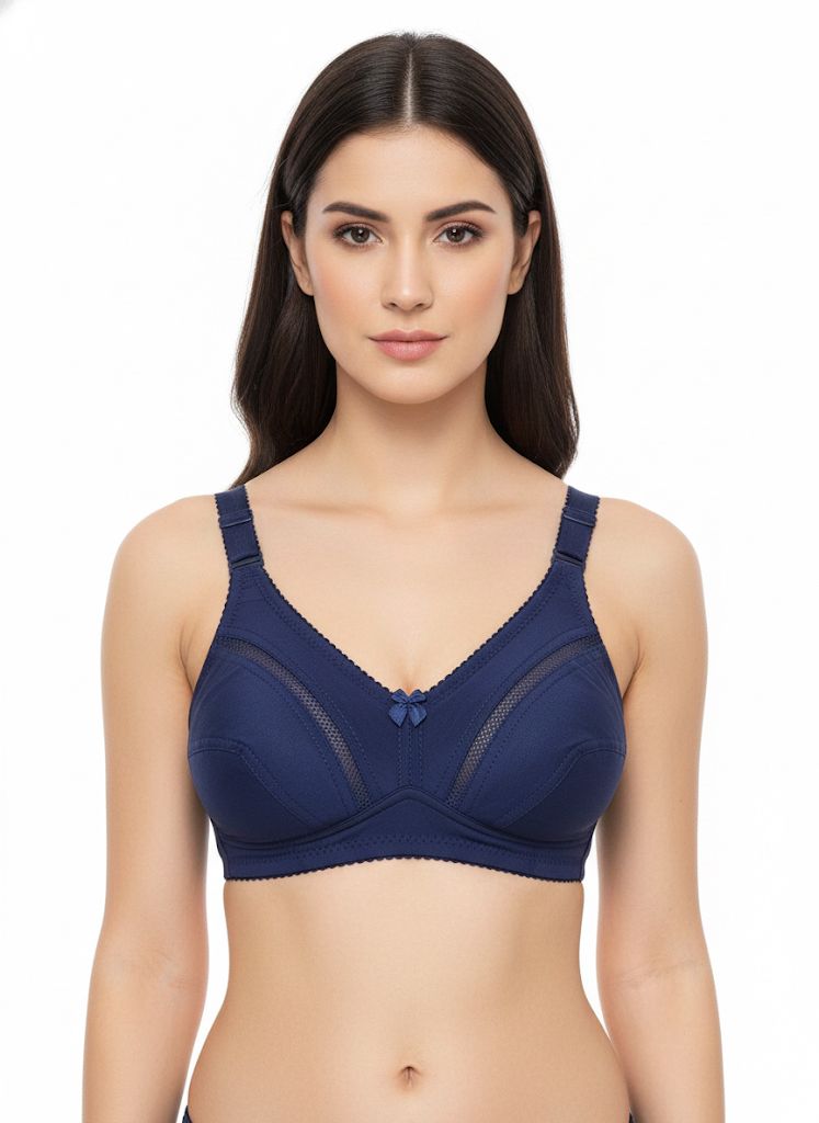 Women’s One-Line Net (CD) Jersey Bra – Soft, Supportive & Stylish | B-Cup - Image 5